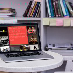 Дизайн для тренажерного зала — przykładowe portfolio freelancera w kategorii Projektowanie stron internetowych